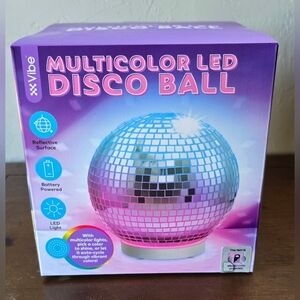 Vibe Multicolor LED Disco Ball